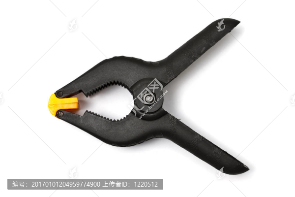 白色彈簧夾