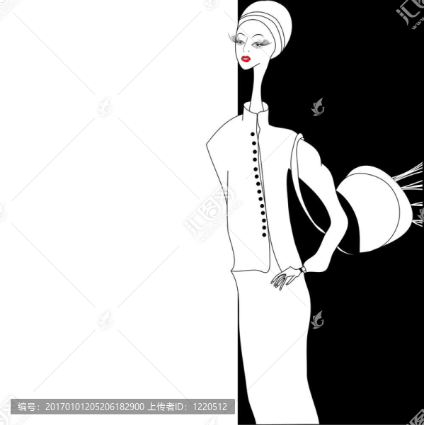 美麗的女人