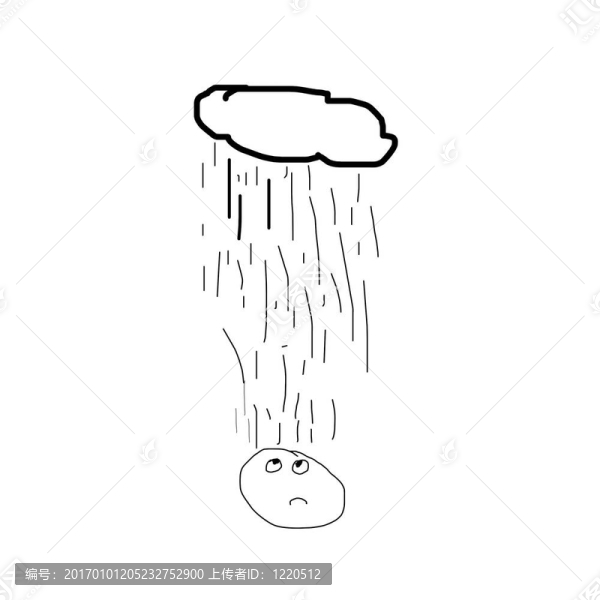 下雨了你