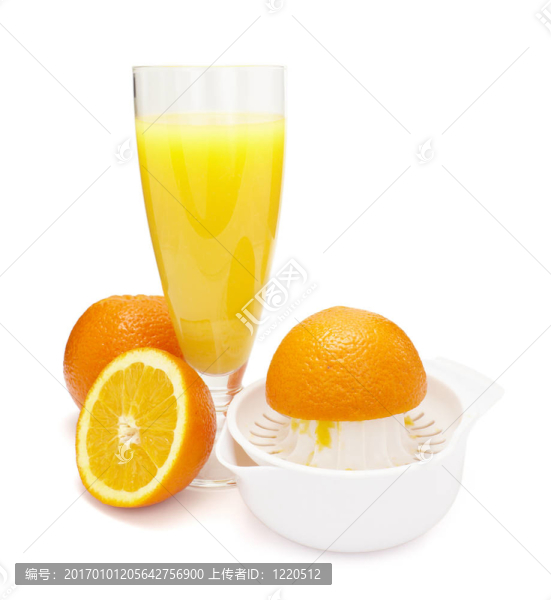 橙汁制備水果食品飲食健康飲食