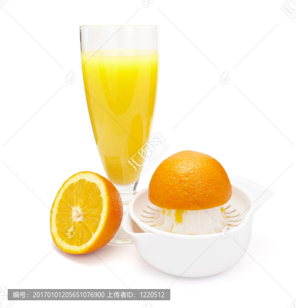 橙汁制備水果食品飲食健康飲食