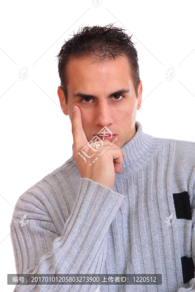 漫不經(jīng)心的人；孤立的