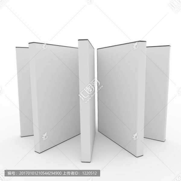 3D空白DVD盒