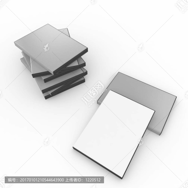 3D空白DVD盒