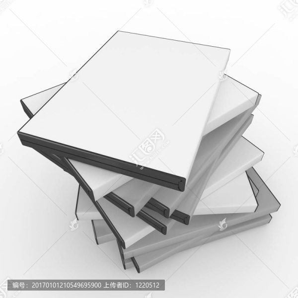 3D空白DVD盒