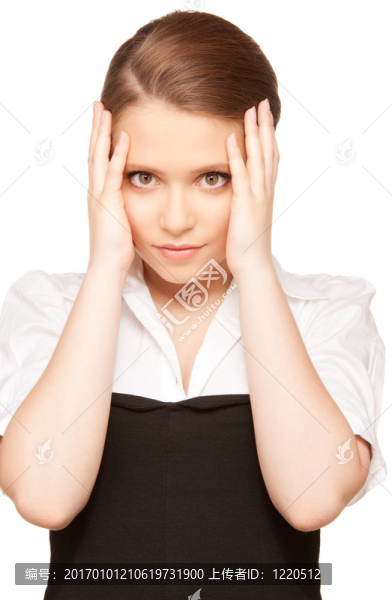 不幸的少女