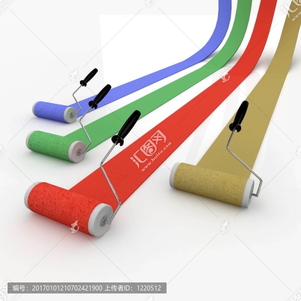 三維油漆滾筒