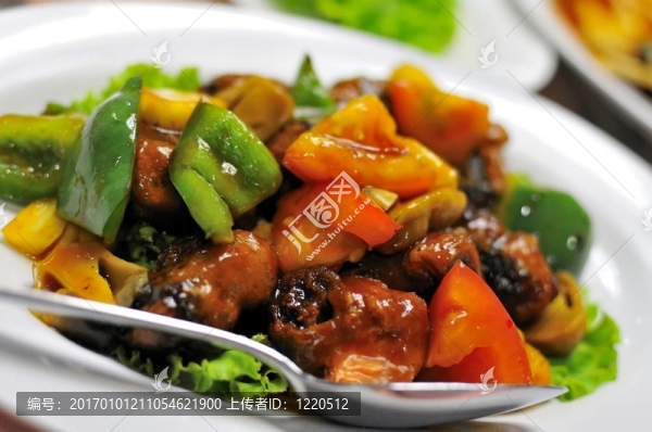 素食糖醋豬肉料理