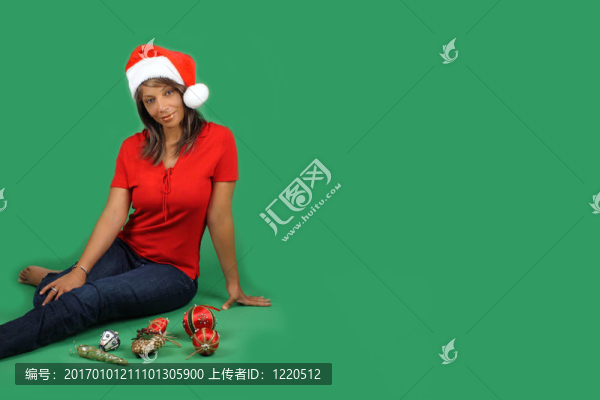 美麗的圣誕老人助手（2）