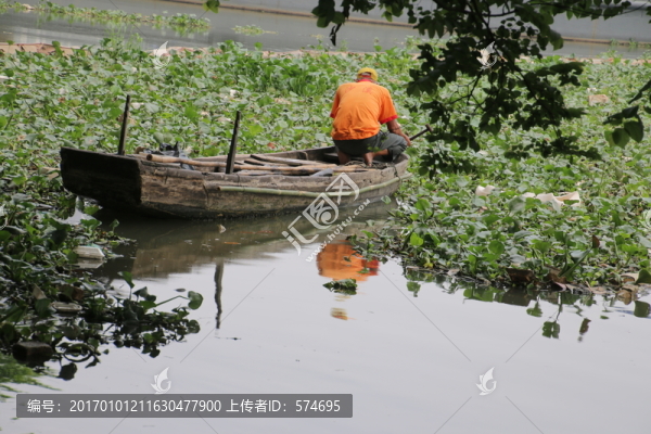 河道清理工