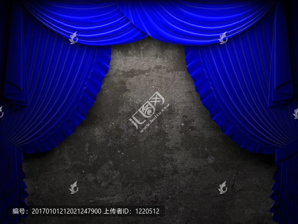 藍(lán)色天鵝絨窗簾開幕現(xiàn)場(chǎng)