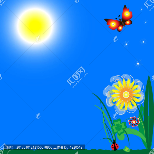正面背景