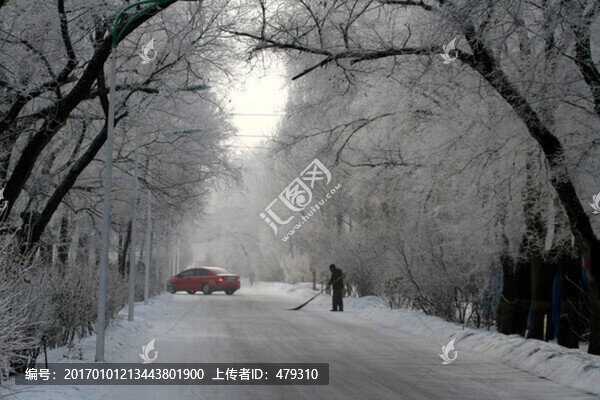 霧凇,冬天