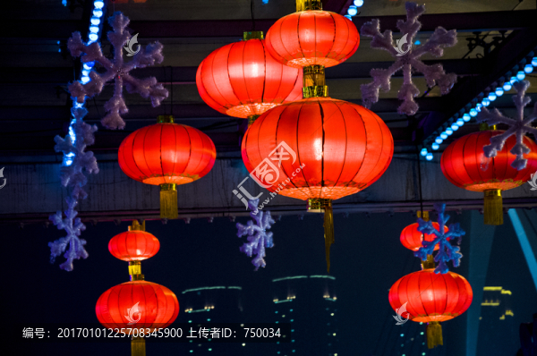 春節(jié)氣氛