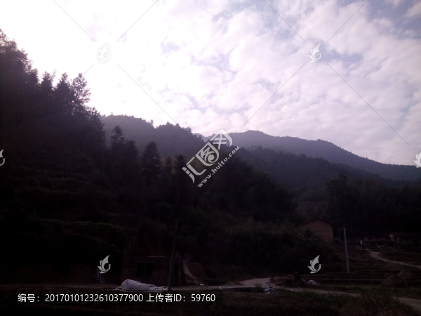山村景色
