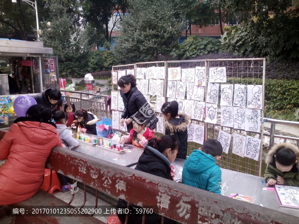 兒童畫(huà)瓷
