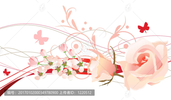 與rosees蝴蝶花的設(shè)計元素