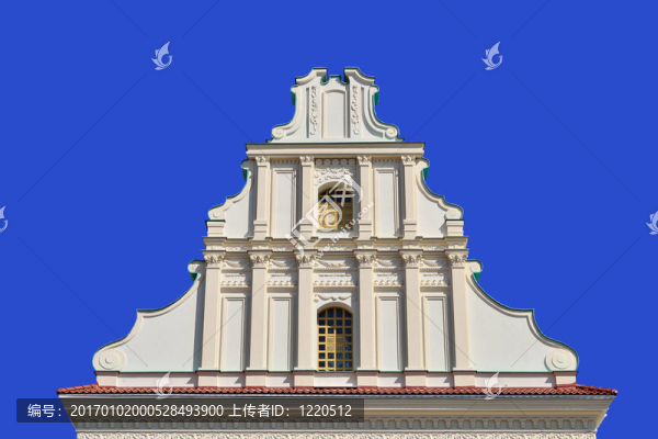 明斯克老城區(qū)的部分建筑