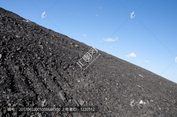 煤礦矸石山