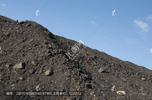 煤礦矸石山
