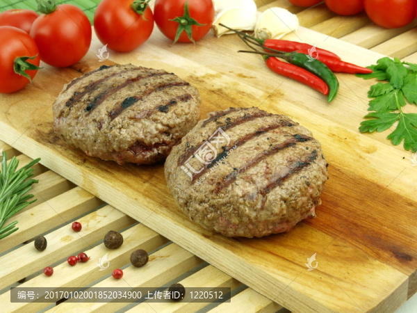 新烤的肉