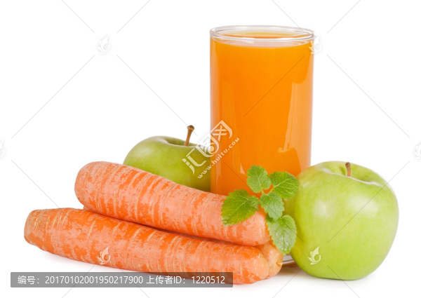 玻璃與carrot,juice