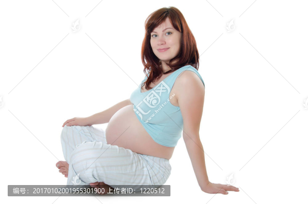 懷孕的女人