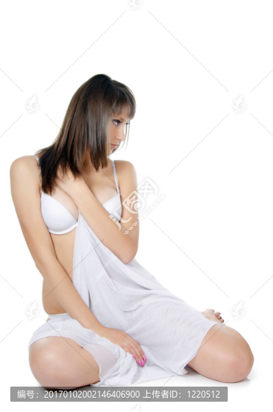 年輕漂亮女孩的畫像