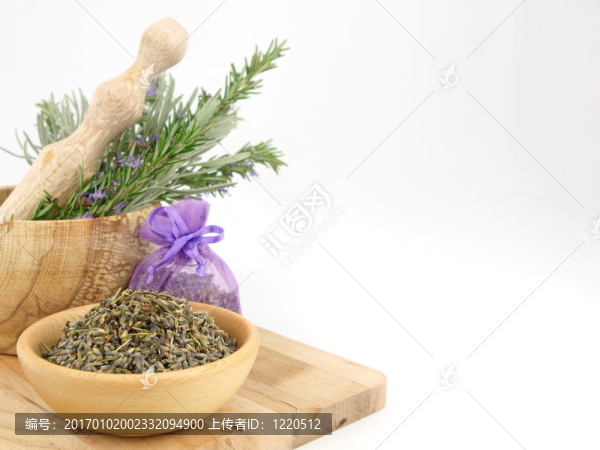 木制薰衣草