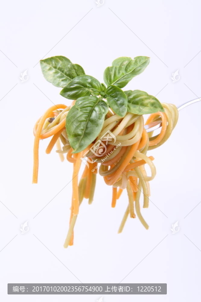 叉子意大利面