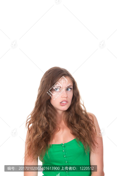 十幾歲的女孩