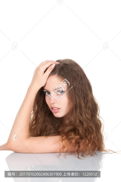 十幾歲的女孩