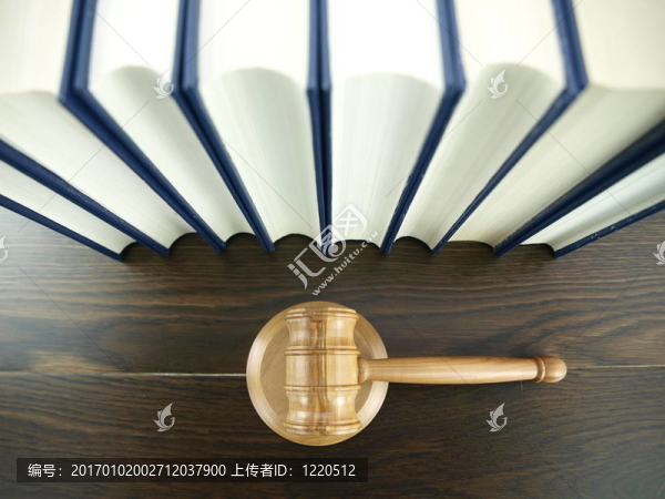 法官？的木槌和法律書棧