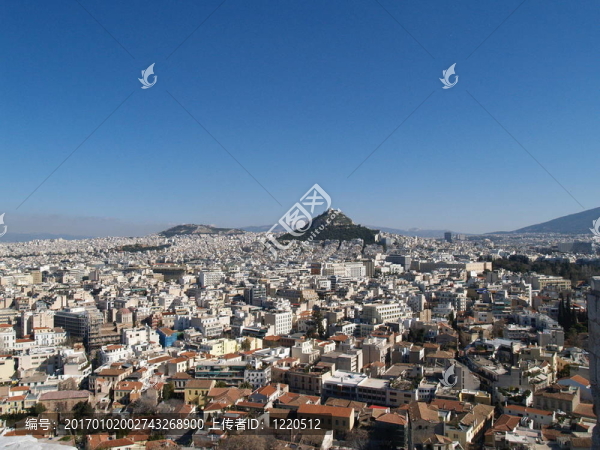 Athens市Lykavitos,hill