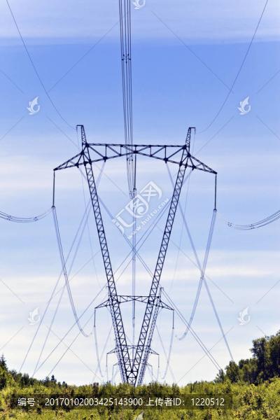 現(xiàn)場高壓輸電線路；木材間