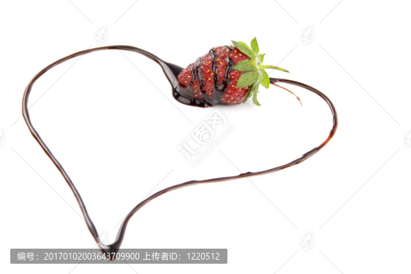 巧克力心的形狀