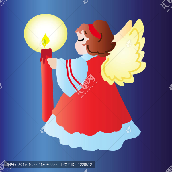 圣誕天使。