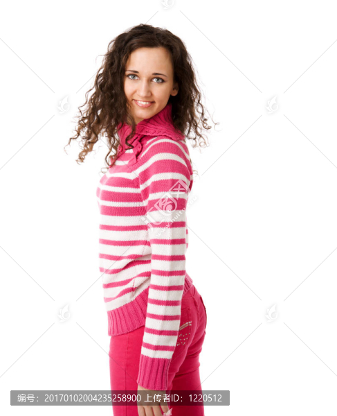 年輕的女人