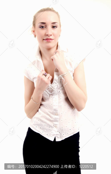 一個年輕女孩的肖像