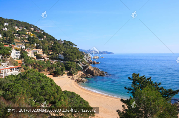 Cala,Sant,Francesc（布拉瓦海岸；西班牙）