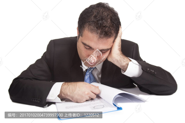 疲憊的商人