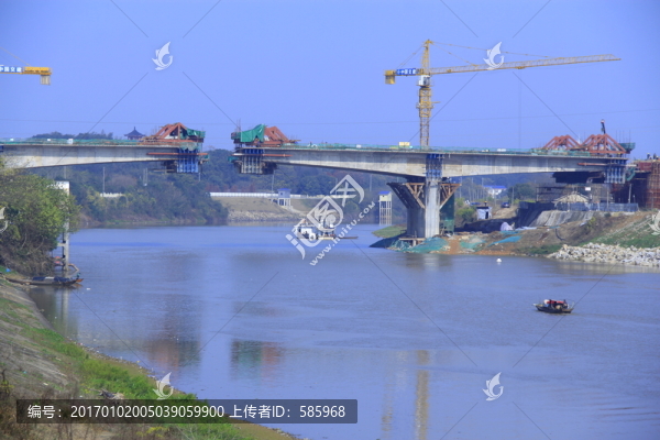 修橋現(xiàn)場橋梁施工
