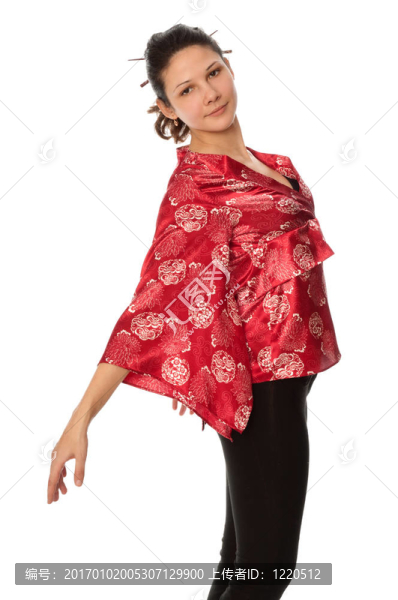 時(shí)尚的女人