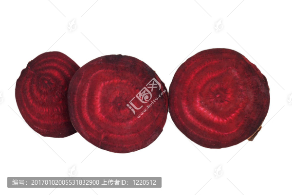 紅甜菜孤立在白色背景