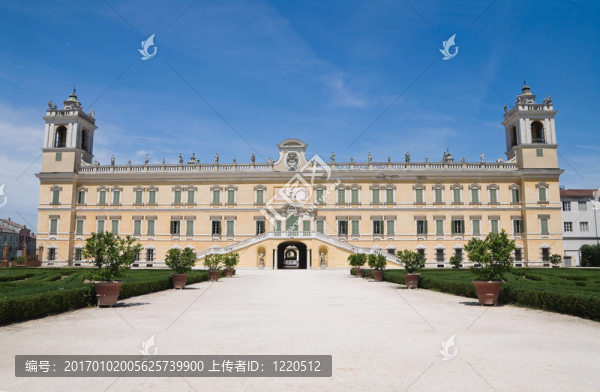 科洛爾諾公爵的宮殿。Emilia,Romagna。意大利.