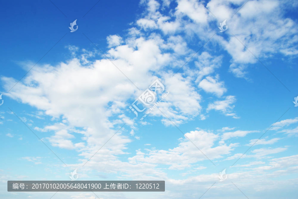 藍(lán)色的天空