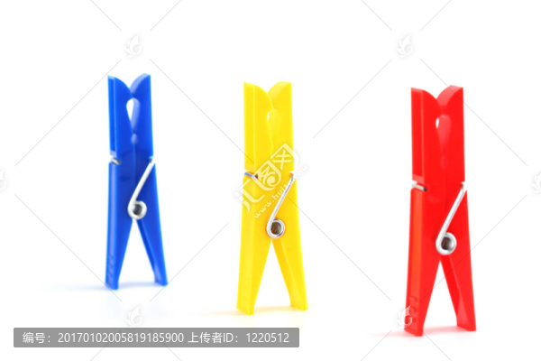 彩色衣夾