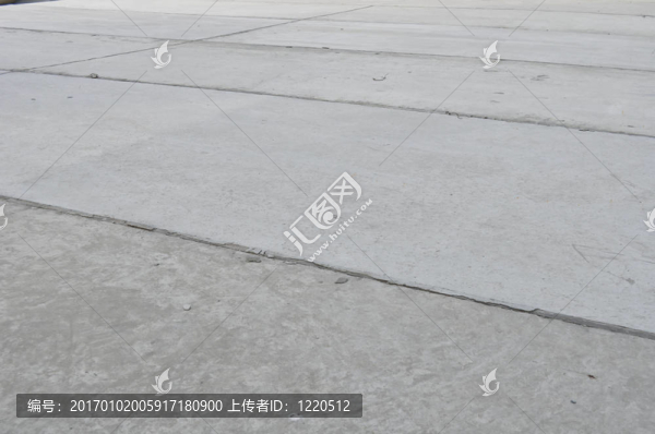 混凝土板的特寫