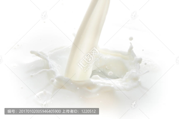 牛奶濺