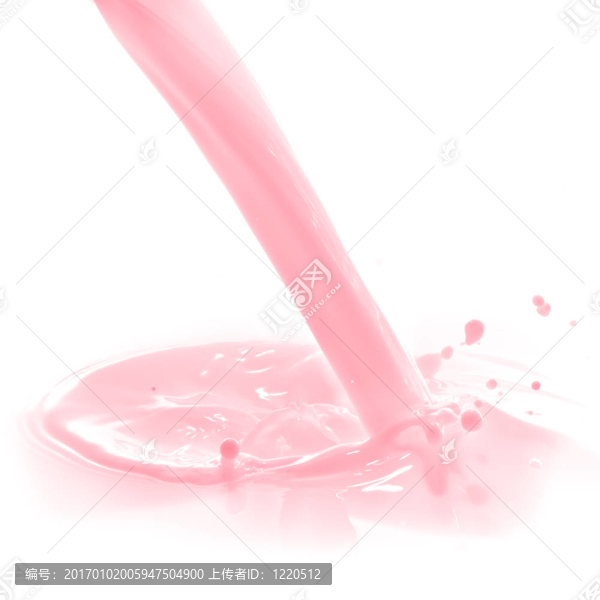 草莓牛奶飛濺
